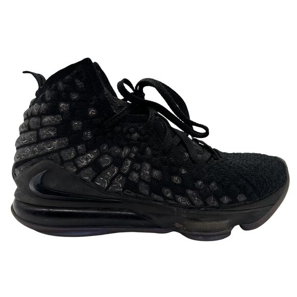Nike LeBron 17 Shoes Mens Size 7.5 Global Currency Basketball Knit BQ3177-001 - Picture 1 of 9